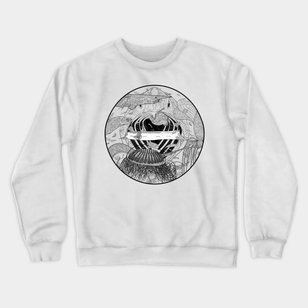 Sword of the Sea Crewneck Sweatshirt by zody